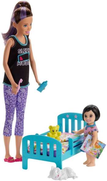 Barbie Babysitters Playsets Bedtime