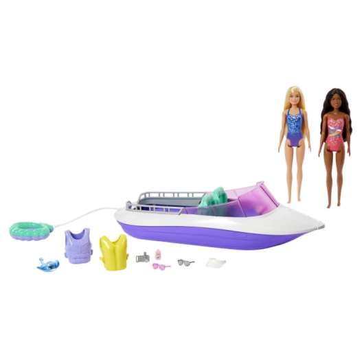 Barbie - Boat with Dolls