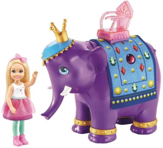 Barbie Chelsea with Elephant
