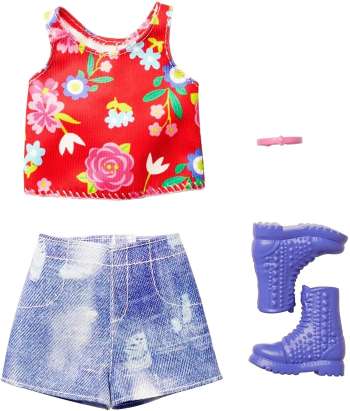 Barbie Complete Look Fashion Top & Shorts