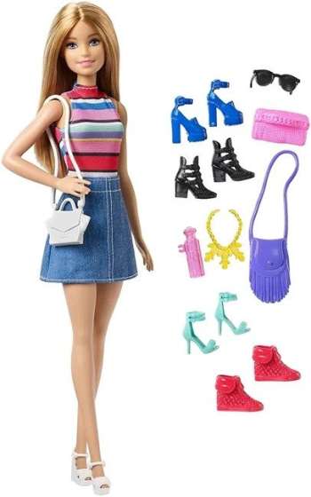 Barbie - Doll & Shoes