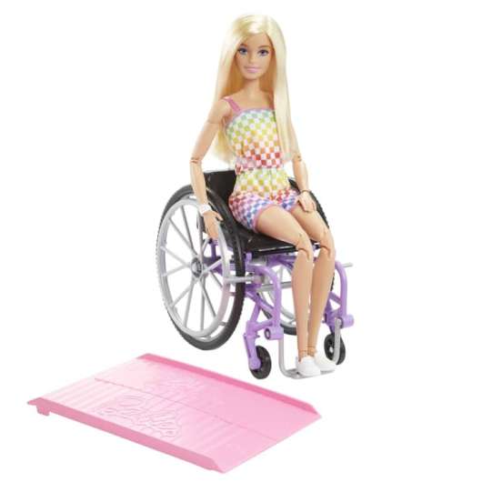 Barbie - Doll With Wheelchair And Ramp - Blonde