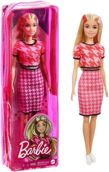 Barbie Fashion Doll with Pink Outfit