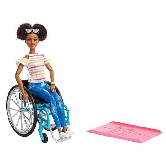Barbie Fashionista & Wheelchair Brunette