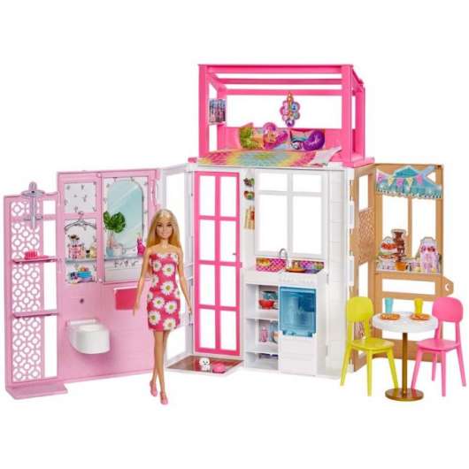 Barbie - House w. Doll