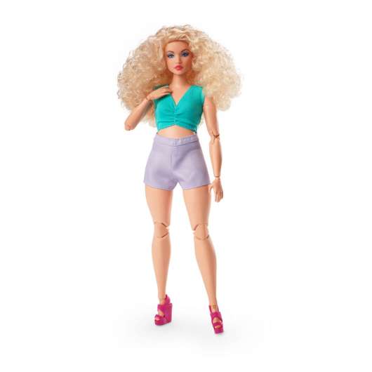 Barbie Signature Barbie Looks Doll Model #16 Blonde, Purple Skirt