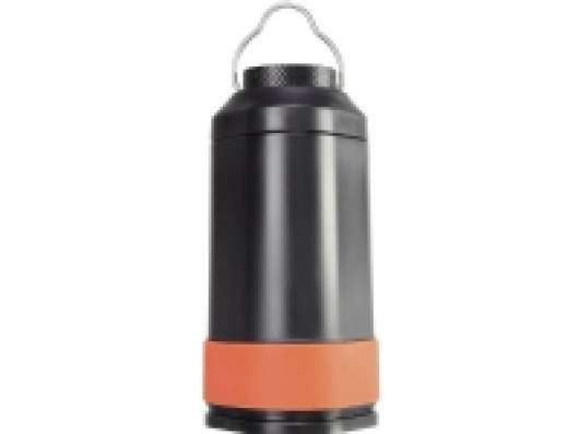 BASETech BT-1575759, Batteridriven campinglykta, Svart, Orange, 80 LM, LED, 1 W, 8000 K