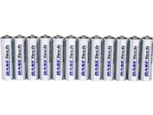 Basetech R6 AA-batteri Zink-kul 1.5 V 12 stk