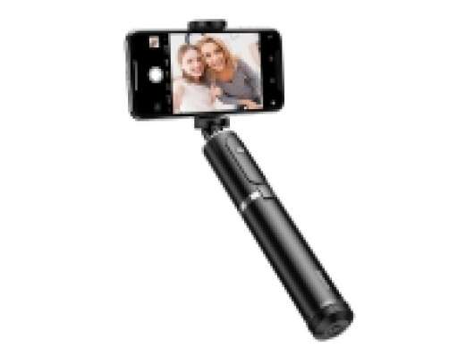 Baseus sulankstoma selfie lazda / trikojis - Juoda / Sidabrine