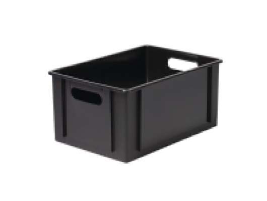 Basic box klodskasse, 12,5 liter, sort