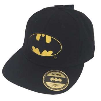 Batman Classic Bat Logo Black Cap