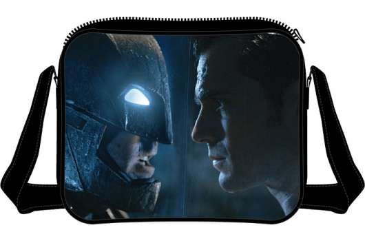 Batman Vs. Superman Face To Face Messenger Bag