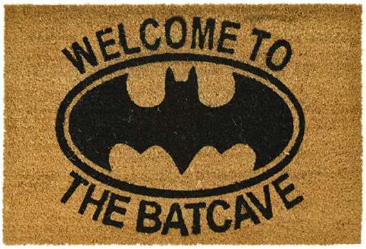 Batman welcome to the Batcave Door Mat