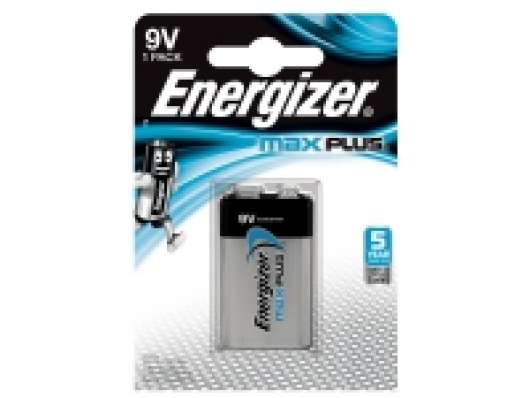 Batteri energizer alkaline max plus 9v