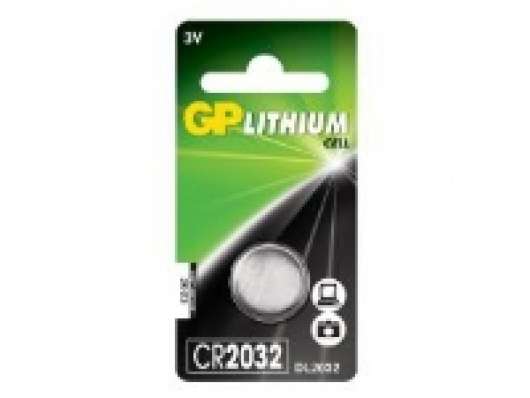 Batteri GP Lithium CR2032 1 stk/pk,1 stk/pk