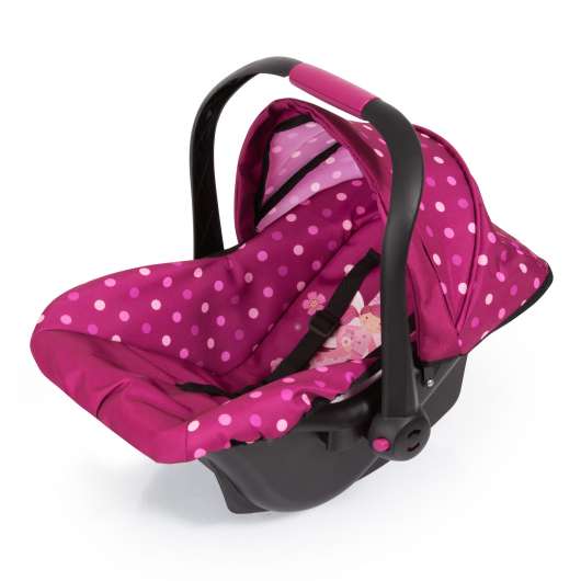 Bayer Deluxe Car Seat with Cannopy Pink