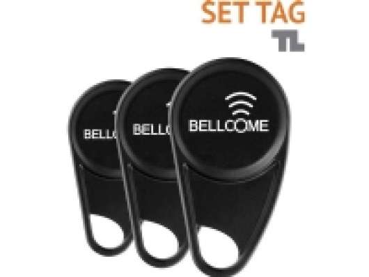 Bellcome SET.TAG.BLC.2S0 Video-dørsamtaleanlæg Transponder Sort