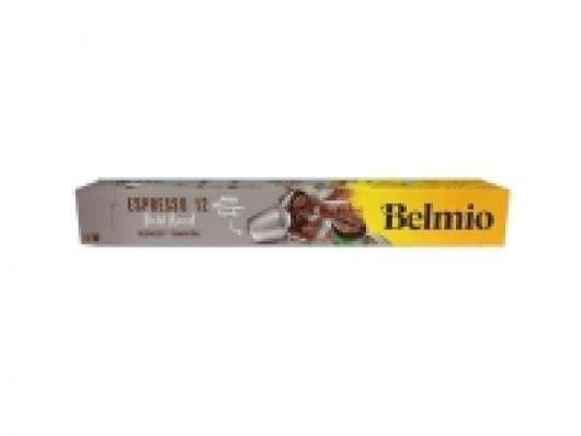 Belmoca Belmio Sleeve Espresso Extra Dark Roast Coffee Capsules for Nespresso coffee machines, 10 capsules, Coffee strength 12/12, 100 % Arabica, 52 g