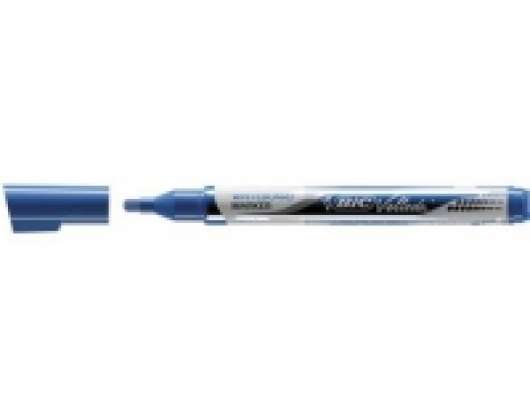 BIC VELLEDA - Markering - icke-permanent - för whiteboard - blå - alkoholbaserat bläck - 2.2 mm - medel (paket om 12)