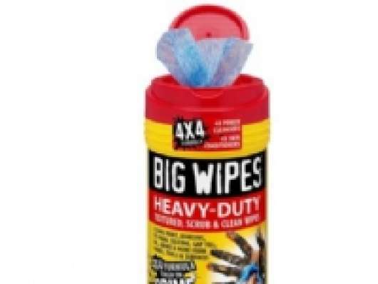 Big wipes heavy duty 80 - renseservietter antibakterielle dobbelt sidet