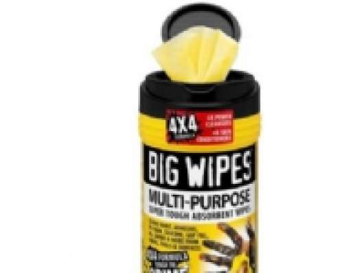 Big wipes multi-purpose 80 - renseservietter antibakterielle ekstra stærke