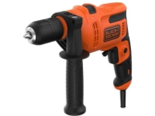 Blac impact drill BEH200-QS 500W - right / left rotation, 13mm