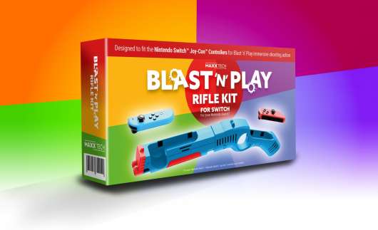 Blast ‘n Play Rifle Kit for Switch