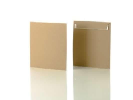 BONG Brief Box Pose 6 - Kuvert - expanderbar - storlek A4+ - 295 x 375 mm - öppen ände - självhäftande - brun - paket med 100