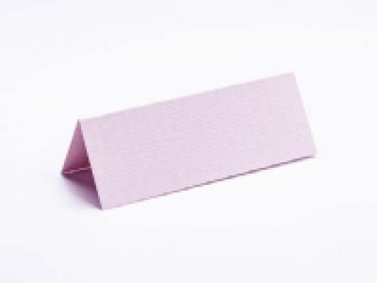 Bordkort 10x7cm rosa tekstureret 10stk.