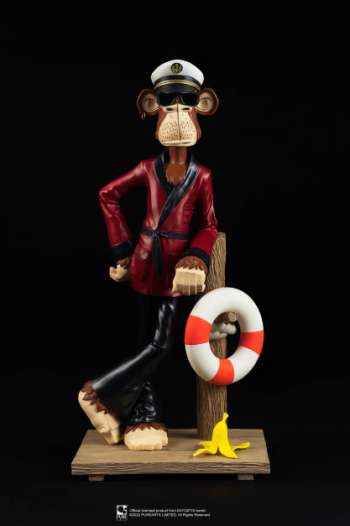 Bore Ape Yacht Club - Bored Captain Ape - Statue 1/8 23Cm