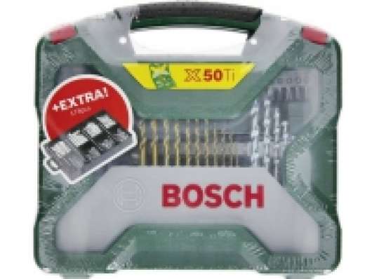 Bosch BOR-/BITSSÆT X-LINE 50 DELE M/SKRUER