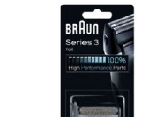 Braun Series 3 30B - Rakfolie - för rakap1 part - svart - för Braun Series 3  SmartControl3  Syncro  SyncroPro  TriControl