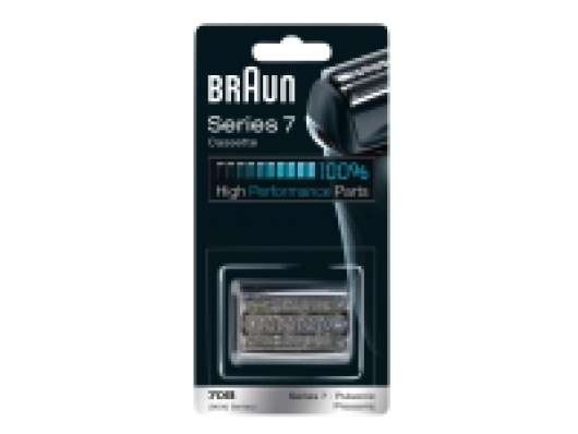 Braun Series 7 70B - Rakfolie - för rakap1 part - svart - för Pulsonic 9565, 9585, 9595, Slim  Series 7