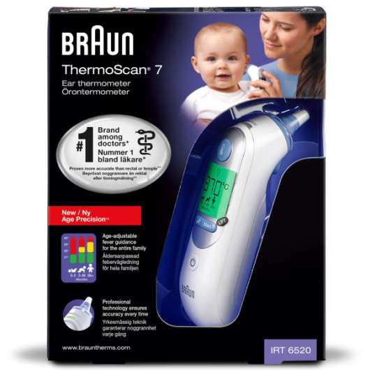 Braun ThermoScan 7 Febertermometer
