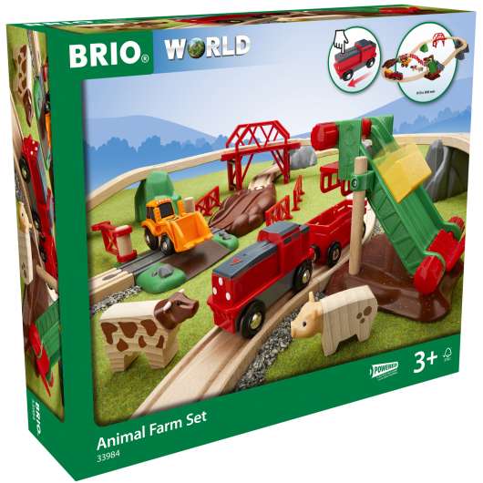 BRIO Railway Farm Set