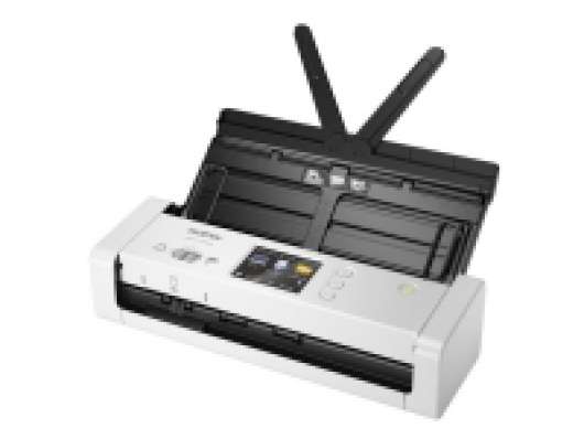 Brother ADS-1700W - Dokumentskanner - Dubbel CIS - Duplex - A4 - 600 dpi x 600 dpi - upp till 25 sidor/minut (mono) / upp till 25 sidor/minut (färg) - ADM (20 ark) - upp till 1000 scanningar per dag - USB 3.0, Wi-Fi(n), USB 2.0 (Host)