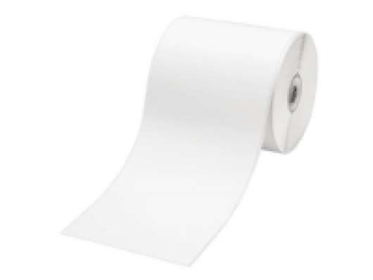 Brother RDS01E2 - Papper - vit - Rulle (10,2 cm x 44,3 m) 1 rulle (rullar) tejp - för Brother TD-4000, TD-4100N