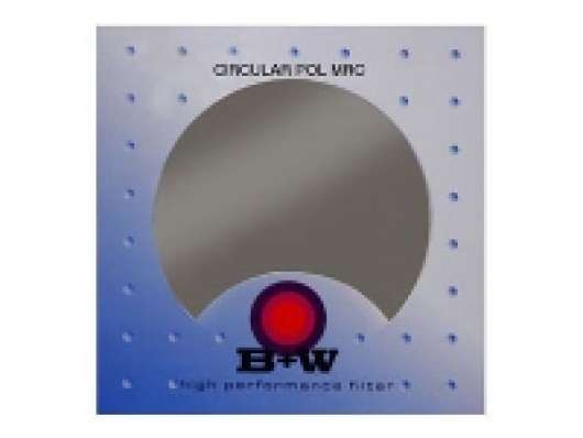 B+W 67E CIRCULAR POLARIZER MRC, 6,7 cm, Circular polarising camera filter, 1 styck