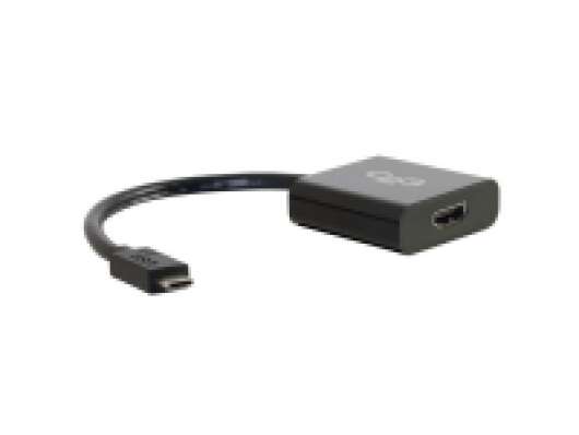 C2G USB 3.1 USB C to HDMI Audio/Video Adapter - USB Type C to HDMI Black - Extern videoadapter - USB 3.1 - HDMI - svart