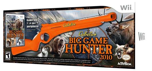 Cabelas Big Game Hunter 2010 Inkl Gevär