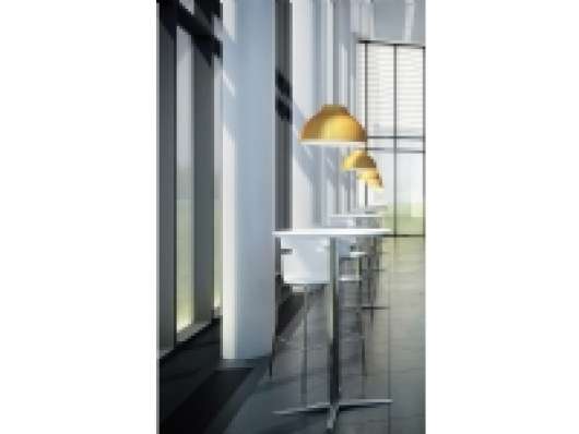 Cafébord Switch 70x110 cm, hvid/krom