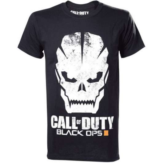 Call Of Duty Black Ops 3 Skull With Logo Tshirt Size L