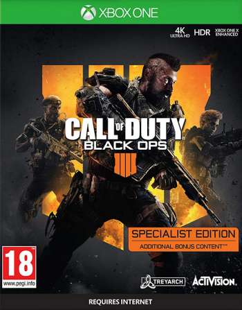 Call Of Duty Black Ops 4 Specialist Edition