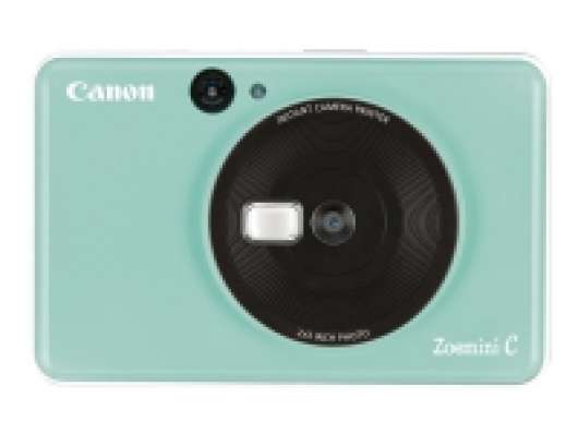 Canon Zoemini C - Digitalkamera - kompakt med omedelbar fotoskrivare - 5.0 MP - mintgrön