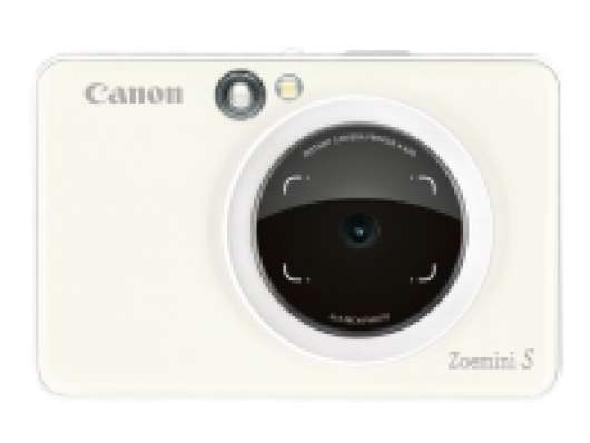 Canon Zoemini S - Digitalkamera - kompakt med omedelbar fotoskrivare - 8.0 MP - Bluetooth, NFC - pärlvit