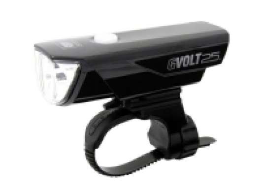 Cateye Cykel lys GVOLT25 HL-EL360G-RC LED (RGB) Batteridrevet Sort