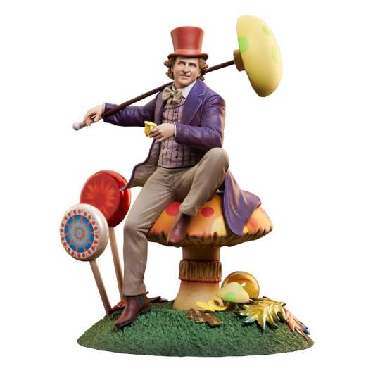 Charlie And Chocolate Factory 1971 - Willy Wonka - Statue Gallery 25Cm