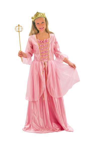Ciao Costume Pink Princes Dress w/Crown 111cm