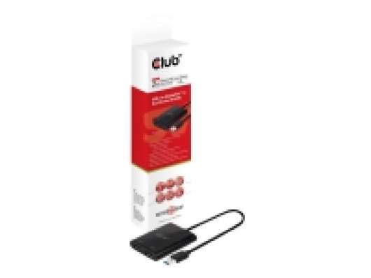 Club 3D SenseVision - Extern videoadapter - USB 3.1 Gen 1 - 2 x DisplayPort