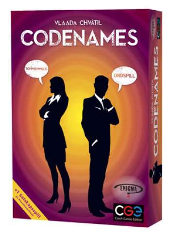 Codenames boardgame